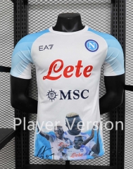 Player Version 2023-2024 Champion Version Napoli Blue Thailand Soccer Jersey AAA-888