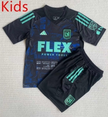 2023-2024 Special Version Los Angeles FC Black&Blue Kids/Youth Soccer Uniform-AY