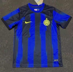 2023-2024 Inter Milan Home Blue&Black Thailand Soccer Jersey AAA-3348