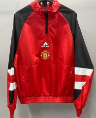 2023-2024 Manchester United Red Thailand Trench Coats-LH
