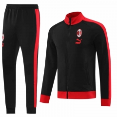 2023-2024 AC Milan Red&Black Thailand Soccer Jacket Uniform-LH
