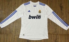 Retro Version 10-11 Real Madrid Home White Thailand Soccer Jersey AAA-6157