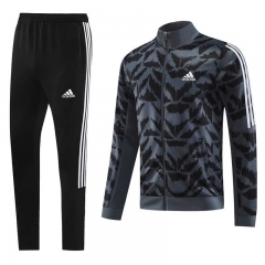 2023-2024 Black&Gray Thailand Soccer Jacket Uniform-LH