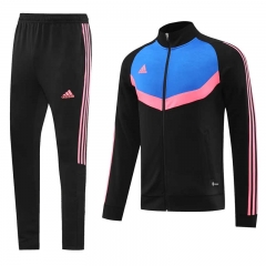 2023-2024 Black Thailand Soccer Jacket Uniform-LH