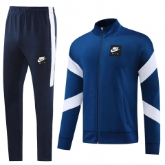 2023-2024 AIR Nike Blue Thailand Soccer Jacket Uniform-LH