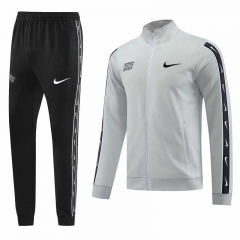 2023-2024 Nike Light Gray Thailand Soccer Jacket Uniform-LH