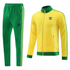 2023-2024 Yellow Thailand Soccer Jacket Uniform-LH