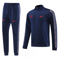 2023-2024 Nike Royal Blue Thailand Soccer Jacket Uniform-LH