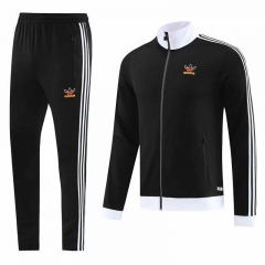 2023-2024 Black Thailand Soccer Jacket Uniform-LH