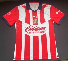 (S-3XL)2023-2024 Chivas Rayadas Home Red Thailand Soccer Jersey AAA-912
