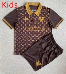 Concept Version 2023-2024 Venezia FC Coffee Kid/Youth Soccer Uniform-AY