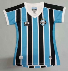 2023-2024 Grêmio FBPA Home Blue&Black Stripe Thailand Women Soccer Jersey AAA-908