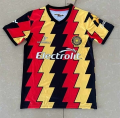 (S-4XL) 2023-2024 Leones Negro Red&Yellow&Black Thailand Soccer Jersey AAA-818
