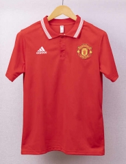 2023-2024 Manchester United Red Thailand Polo Shirt-2044