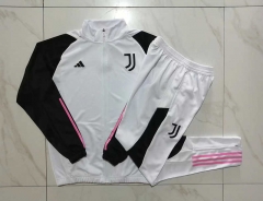 2023-2024 Juventus White Thailand Soccer Jacket Uniform-815