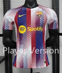 Player Version 2023-2024 Barcelona Red&Blue Thailand Training Soccer Jersey AAA-888