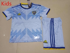 2023-2024 Boca Juniors Second Away Light Blue Kid/Youth Soccer Uniform-507