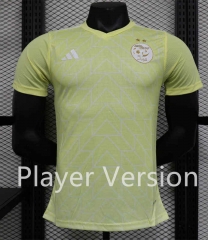 Player Version 2023-2024 Algeria Yellow Thailand Training Soccer Jersey AAA-888