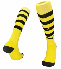 2023-2024 Borussia Dortmund Home Yellow Soccer Socks