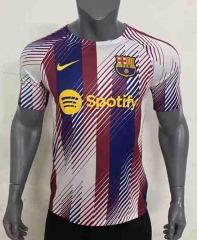 2023-2024 Barcelona Red&Blue Tailand Training Soccer Jersey AAA-416