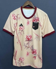 2023-2024 Fashion Version Japan Yellow&Pink Thailand Soccer Jersey AAA-9171