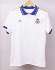 2022-2023 Real Madrid White Thailand Polo Shirt-2044