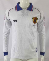 Retro Version 1998 Japan Away White LS Thailand Soccer Jersey AAA-503
