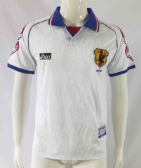 Retro Version 1998 Japan Away White Thailand Soccer Jersey AAA-503