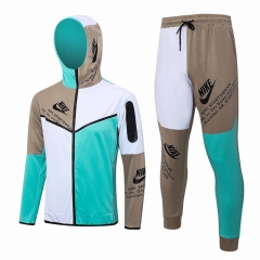 2023-2024 Nike Light Green Thailand Soccer Jacket Uniform With Hat-815