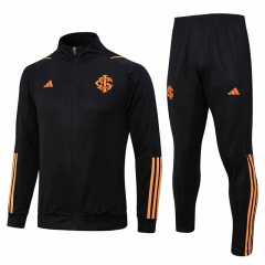 2023-2024 Brazil Black Thailand Soccer Jacket Uniform -815