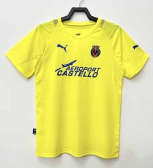Retro Version 05-06 Villarreal CF Home Yellow Thailand Soccer Jersey AAA-811