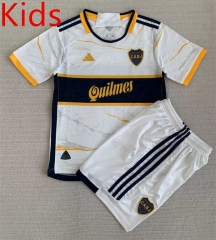 2023-2024 Concept Version Boca Juniors White Kid/Youth Soccer Uniform-AY