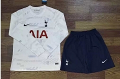 2023-2024 Tottenham Hotspur Home White Soccer Uniform-709