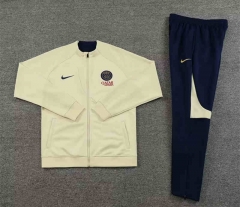 2023-2024 Paris SG Beige Thailand Soccer Jacket Unifrom-7411