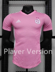 Player Version 2023-2024 Algeria Pink Thailand Soccer Jersey AAA-888