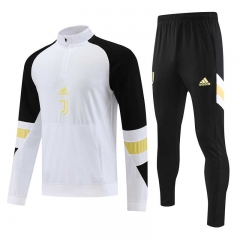 2023-2024 Juventus White Thailand Soccer Tracksuit With Pocket-815