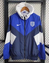 2023-2024 England Blue Thailand Trench Coats With Hat-GDP