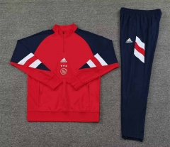 2023-2024 Ajax Red Thailand Soccer Tracksuit-7411