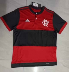 Retro Version 17-18 Flamengo Home Red&Black Thailand Soccer Jersey AAA-817