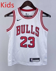 Chicago Bulls White #23 Young Kids NBA Jersey-311