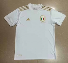 (S-4XL) 125th Anniversary Edition Italy White Thailand Soccer Jersey AAA-818