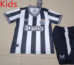 2023-2024 Newcastle United Home Black&White Kids/Youth Soccer Uniform-507
