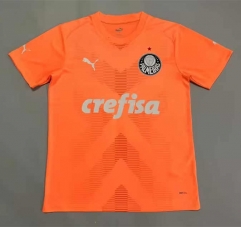 (S-4XL) 2023-2024 SE Palmeiras Goalkeeper Orange Thailand Soccer Jersey AAA-908