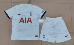 2023-2024 Correct Version Tottenham Hotspur Home White Soccer Uniform-718