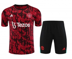 2023-2024 Manchester United Red Thailand Soccer Uniform-418