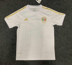 2023-2024 125th Anniversary Edition Italy White Thailand Soccer Jersey AAA-GB