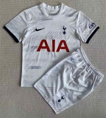 2023-2024 Tottenham Hotspur Home White Soccer Uniform-AY