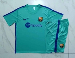 2023-2024 Barcelona Green Thailand Soccer Uniform-815