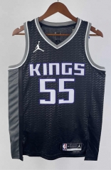 2023 Sacramento Kings Black #55 NBA Jersey-311