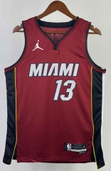 2023 Miami Heat Red #13 NBA Jersey-311
